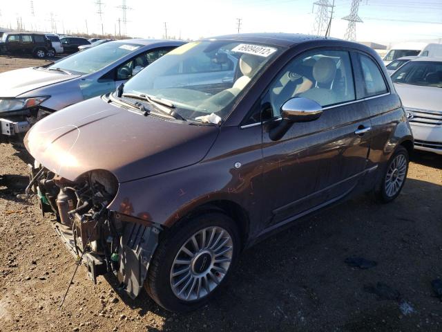 FIAT 500 LOUNGE 2012 with VIN 3C3CFFCR8CT118270 - Photo from auction