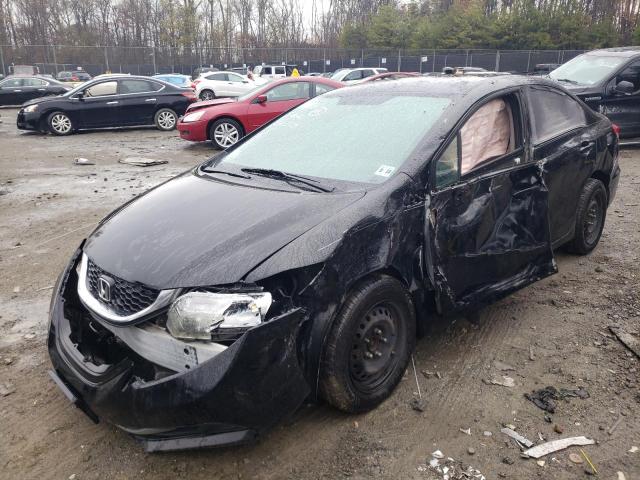 HONDA CIVIC LX 2013 with VIN 19XFB2F52DE275529 - Photo from auction