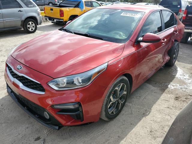 KIA FORTE FE 2020 with VIN 3KPF24AD5LE187387 - Photo from auction