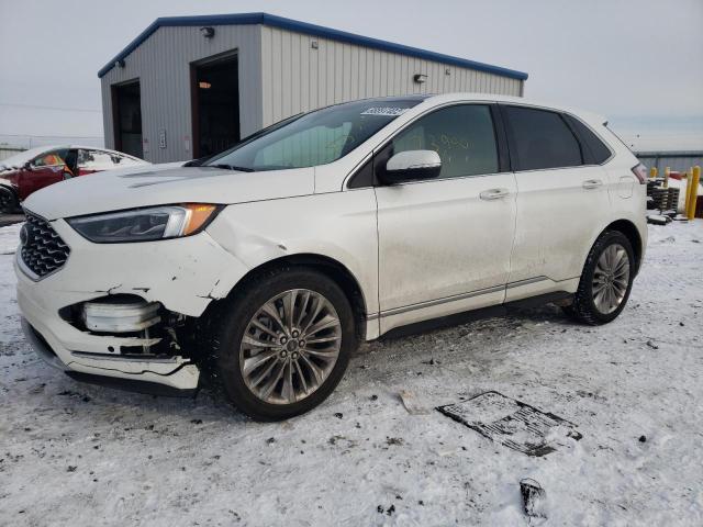 FORD EDGE 2021 with VIN 2FMPK4K96MBA20393 - Photo from auction