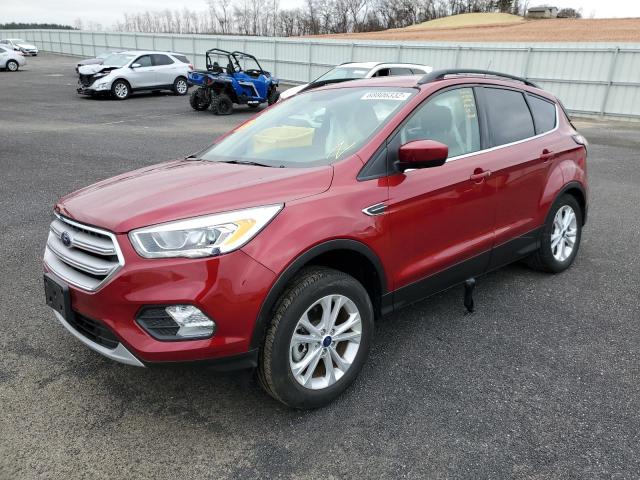 FORD ESCAPE SEL 2018 with VIN 1FMCU9HD4JUB99038 - Photo from auction