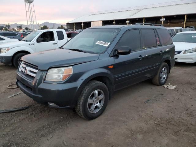 HONDA PILOT EX 2006 with VIN 5FNYF28756B040096 - Photo from auction