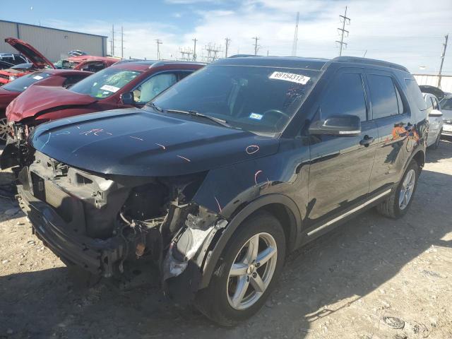 FORD EXPLORER X 2018 with VIN 1FM5K7D81JGB16997 - Photo from auction
