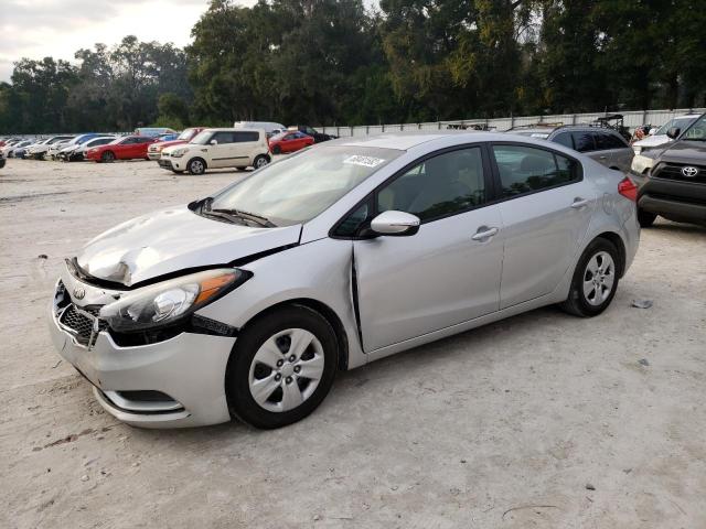 KIA FORTE LX 2015 with VIN KNAFX4A67F5389213 - Photo from auction