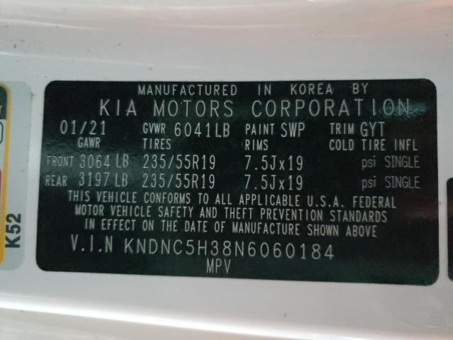 Photo 14 from auction – 2022 KIA CARNIVAL E with VIN KNDNC5H38N6060184