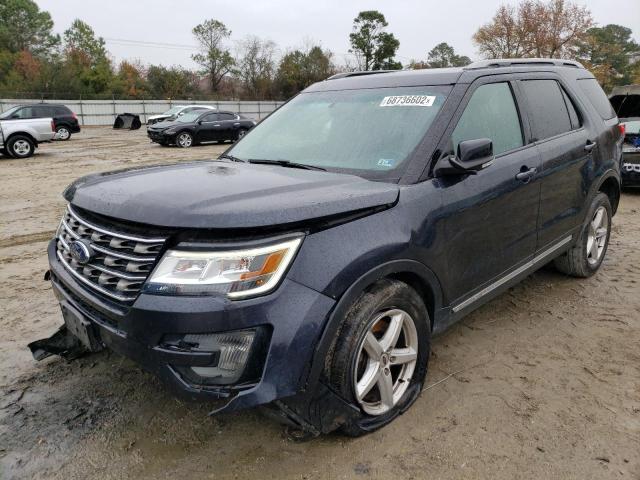 FORD EXPLORER X 2017 with VIN 1FM5K8D80HGA39832 - Photo from auction