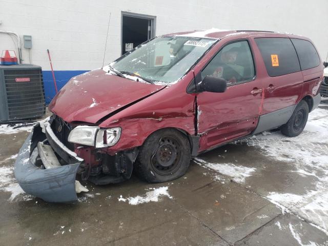 TOYOTA SIENNA CE 2000 with VIN 4T3ZF19CXYU281045 - Photo from auction