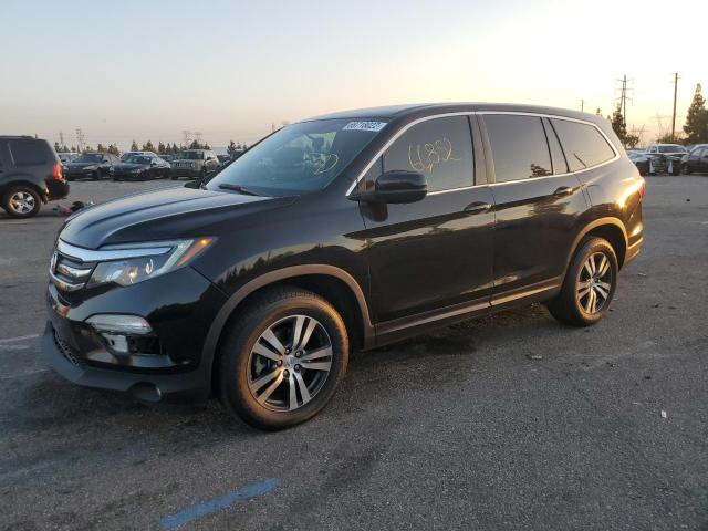 HONDA PILOT EX 2018 with VIN 5FNYF6H38JB073428 - Photo from auction
