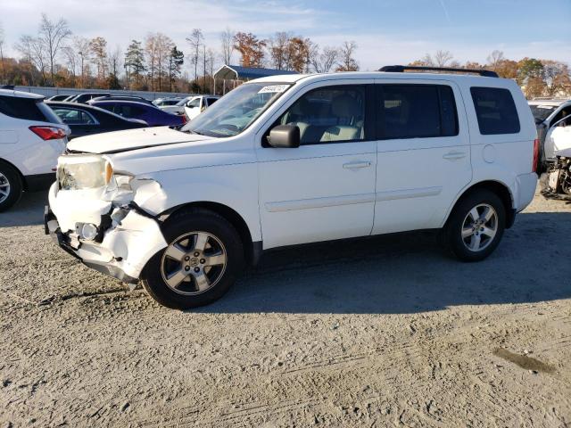 HONDA PILOT EXL 2011 with VIN 5FNYF4H57BB049998 - Photo from auction