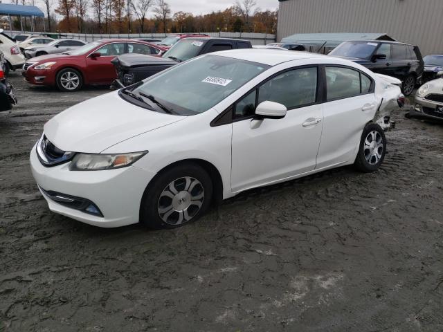 HONDA CIVIC HYBR 2015 with VIN 19XFB4F32FE001745 - Photo from auction