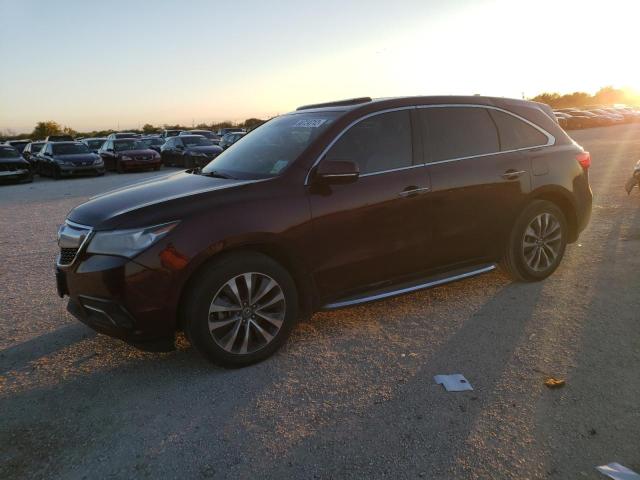 ACURA MDX TECHNO 2015 с VIN 5FRYD3H43FB011339 - Фото с аукциона