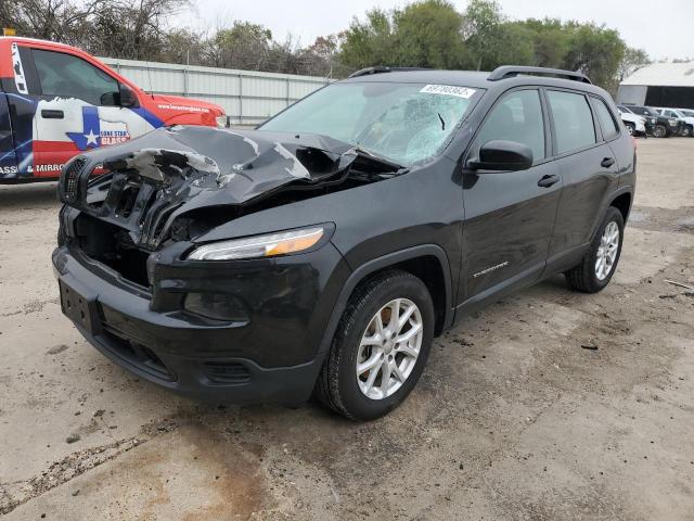 JEEP CHEROKEE S 2015 with VIN 1C4PJLAB5FW701281 - Photo from auction