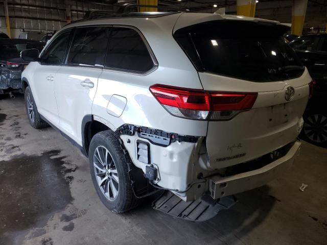 Photo 2 from auction – 2019 TOYOTA HIGHLANDER with VIN 5TDJZRFH0KS571239