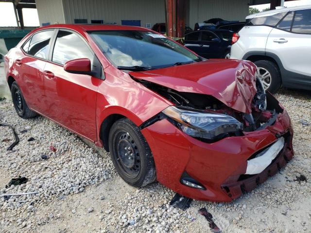 TOYOTA COROLLA L 2017 with VIN 2T1BURHE8HC834620 - Photo from auction