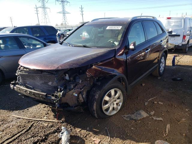 KIA SORENTO BA 2012 with VIN 5XYKT3A6XCG284899 - Photo from auction