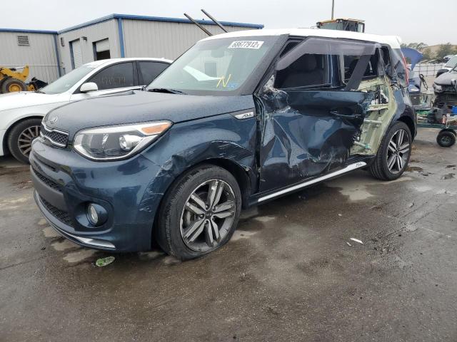 KIA SOUL + 2018 with VIN KNDJP3A58J7606537 - Photo from auction