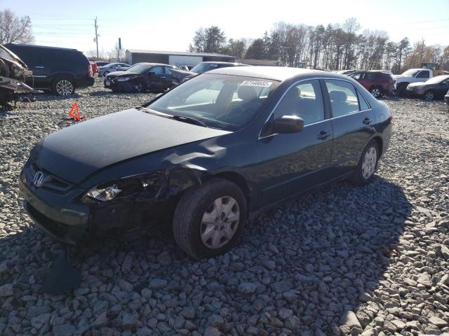 HONDA ACCORD LX 2003 with VIN 1HGCM563X3A034124 - Photo from auction