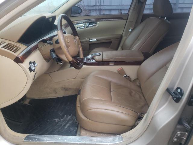 Photo 7 from auction – 2007 MERCEDES-BENZ S 550 with VIN WDDNG71X77A047378