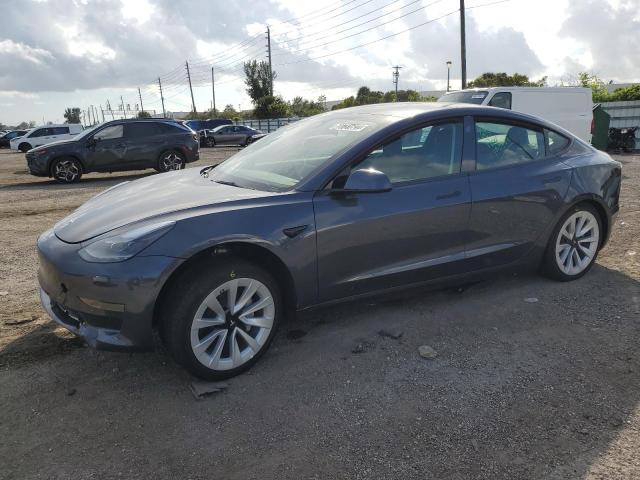 TESLA MODEL 3 2022 with VIN 5YJ3E1EA2NF369084 - Photo from auction