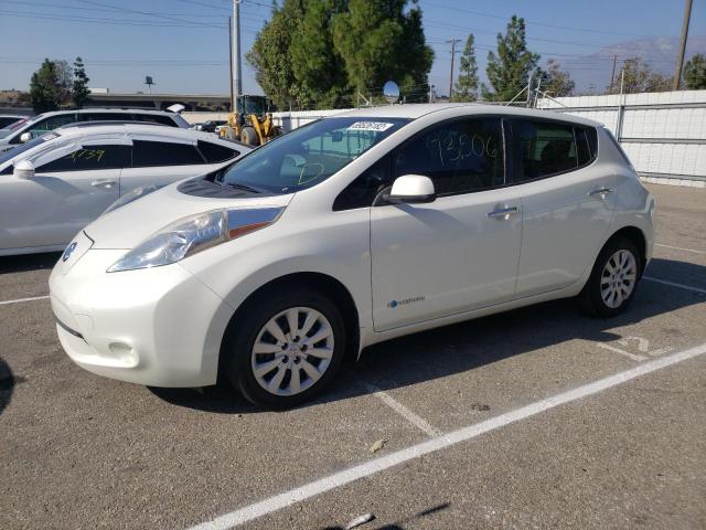 NISSAN LEAF S 2015 with VIN 1N4AZ0CPXFC314870 - Photo from auction