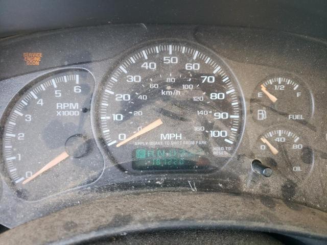 Photo 9 from auction – 2002 CHEVROLET AVALANCHE with VIN 3GNEC13T42G331078