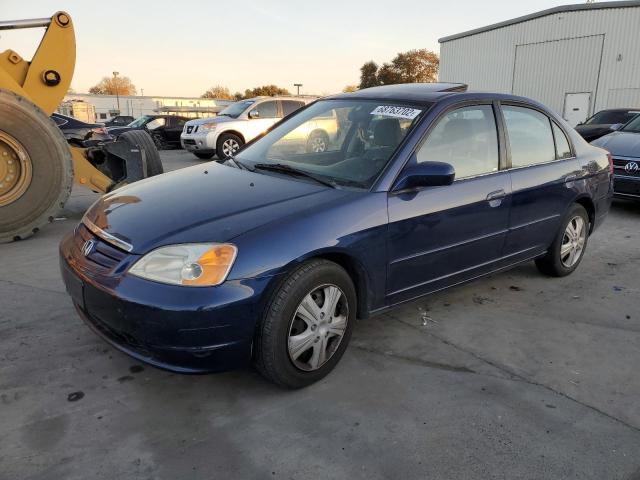 Photo 1 from auction – 2001 HONDA CIVIC EX with VIN JHMES26751S000967
