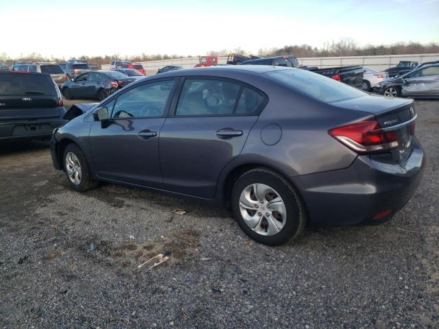 Photo 2 from auction – 2014 HONDA CIVIC LX with VIN 19XFB2F51EE240630