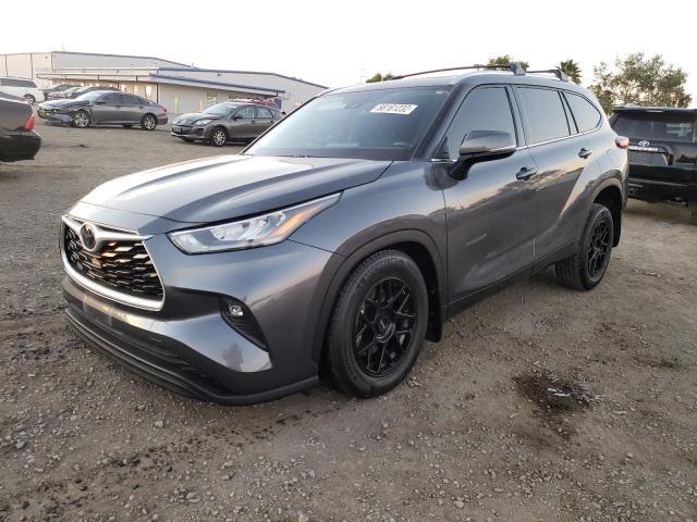 TOYOTA HIGHLANDER 2020 with VIN 5TDGZRAH1LS014648 - Photo from auction