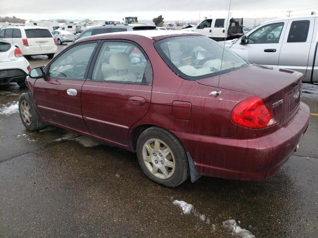 Photo 2 from auction – 2003 KIA SPECTRA BA with VIN KNAFB121035224597