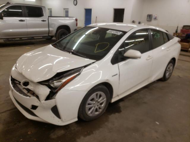 TOYOTA PRIUS 2017 with VIN JTDKBRFU3H3029097 - Photo from auction