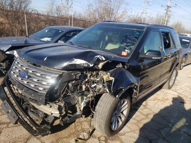 FORD EXPLORER X 2017 with VIN 1FM5K7D87HGA37733 - Photo from auction