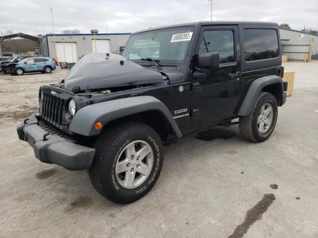 JEEP WRANGLER S 2012 with VIN 1C4GJWAG1CL235388 - Photo from auction