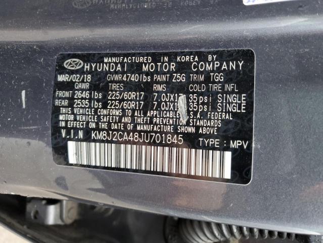 Photo 14 from auction – 2018 HYUNDAI TUCSON SE with VIN KM8J2CA48JU701845