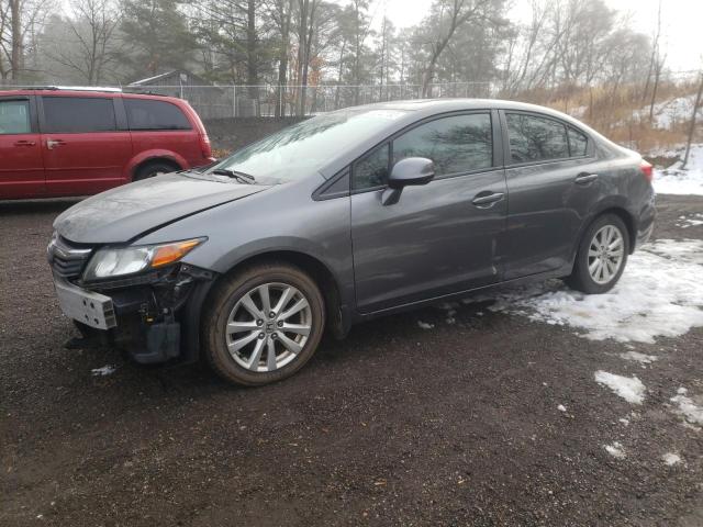 HONDA CIVIC EXL 2012 with VIN 2HGFB2F99CH004894 - Photo from auction