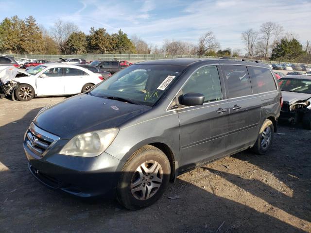 HONDA ODYSSEY EX 2005 with VIN 5FNRL38635B047265 - Photo from auction
