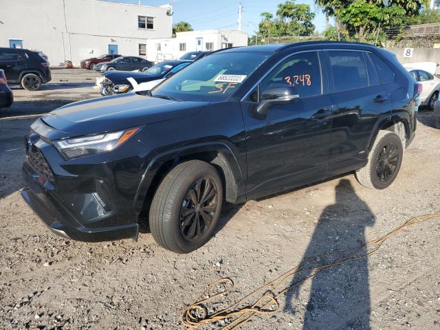 TOYOTA RAV4 SE 2022 with VIN JTM16RFV9ND066878 - Photo from auction