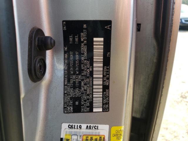 Photo 14 from auction – 2014 TOYOTA SIENNA LE with VIN 5TDKK3DC6ES484947