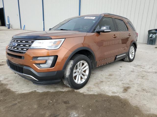 FORD EXPLORER X 2017 with VIN 1FM5K7D80HGD62580 - Photo from auction