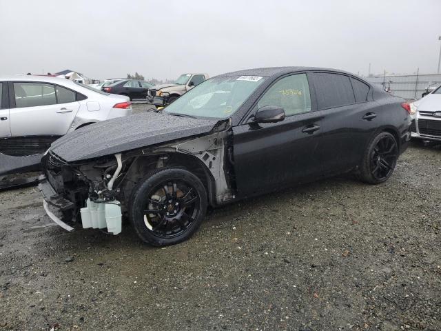 INFINITI Q50 BASE 2014 with VIN JN1BV7AR0EM688987 - Photo from auction