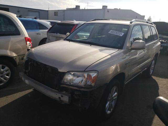 TOYOTA HIGHLANDER 2007 with VIN JTEEW21AX70036324 - Photo from auction