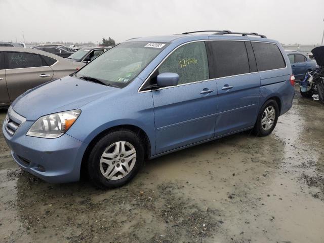 HONDA ODYSSEY EX 2007 with VIN 5FNRL38637B041520 - Photo from auction