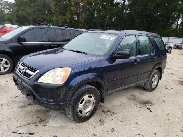Photo 1 from auction – 2004 HONDA CR-V LX with VIN SHSRD68404U204674