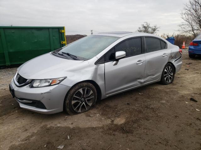 HONDA CIVIC EX 2014 with VIN 19XFB2F87EE250315 - Photo from auction