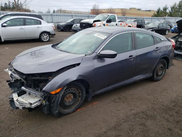 HONDA CIVIC EX 2018 with VIN 2HGFC2F89JH003360 - Photo from auction