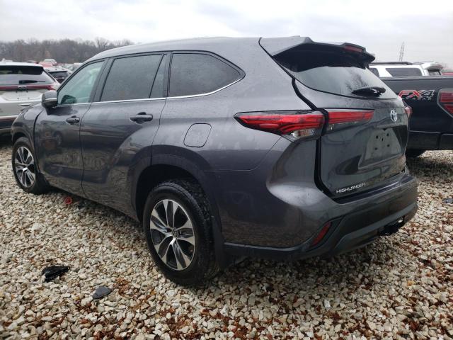 Photo 2 from auction – 2022 TOYOTA HIGHLANDER with VIN 5TDGBRCH1NS077446