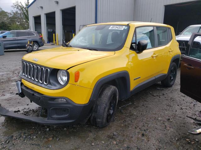 Photo 1 from auction – 2017 JEEP RENEGADE S with VIN ZACCJBAB5HPE60959
