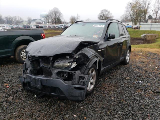 BMW X3 3.0SI 2007 with VIN WBXPC93447WF16268 - Photo from auction