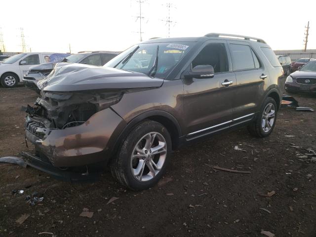 FORD EXPLORER L 2015 with VIN 1FM5K8F89FGA52458 - Photo from auction