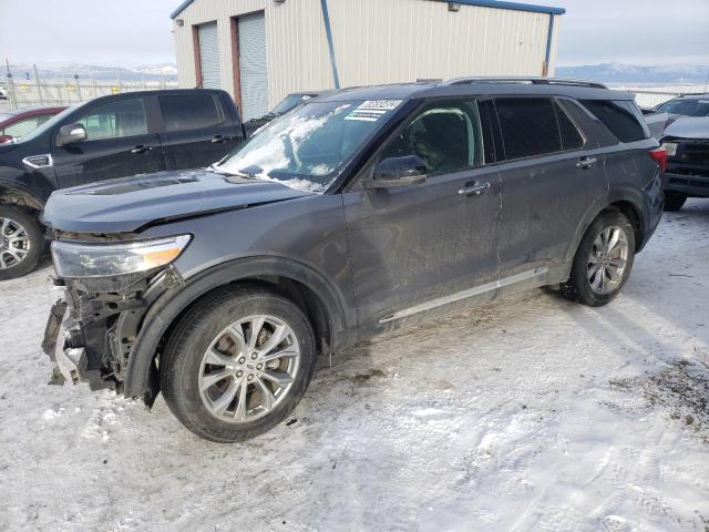 FORD EXPLORER L 2021 with VIN 1FMSK7FHXMGB52272 - Photo from auction