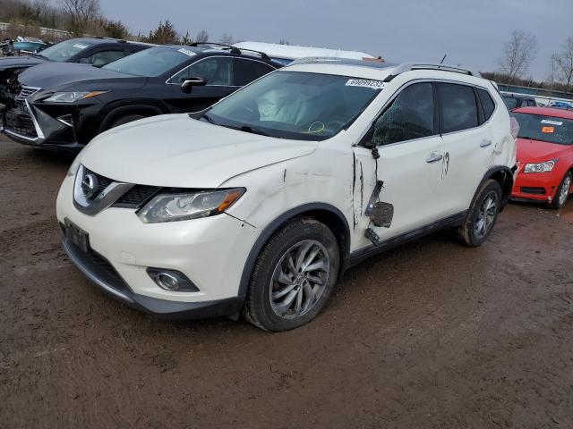 NISSAN ROGUE S 2015 with VIN 5N1AT2MV1FC773950 - Photo from auction
